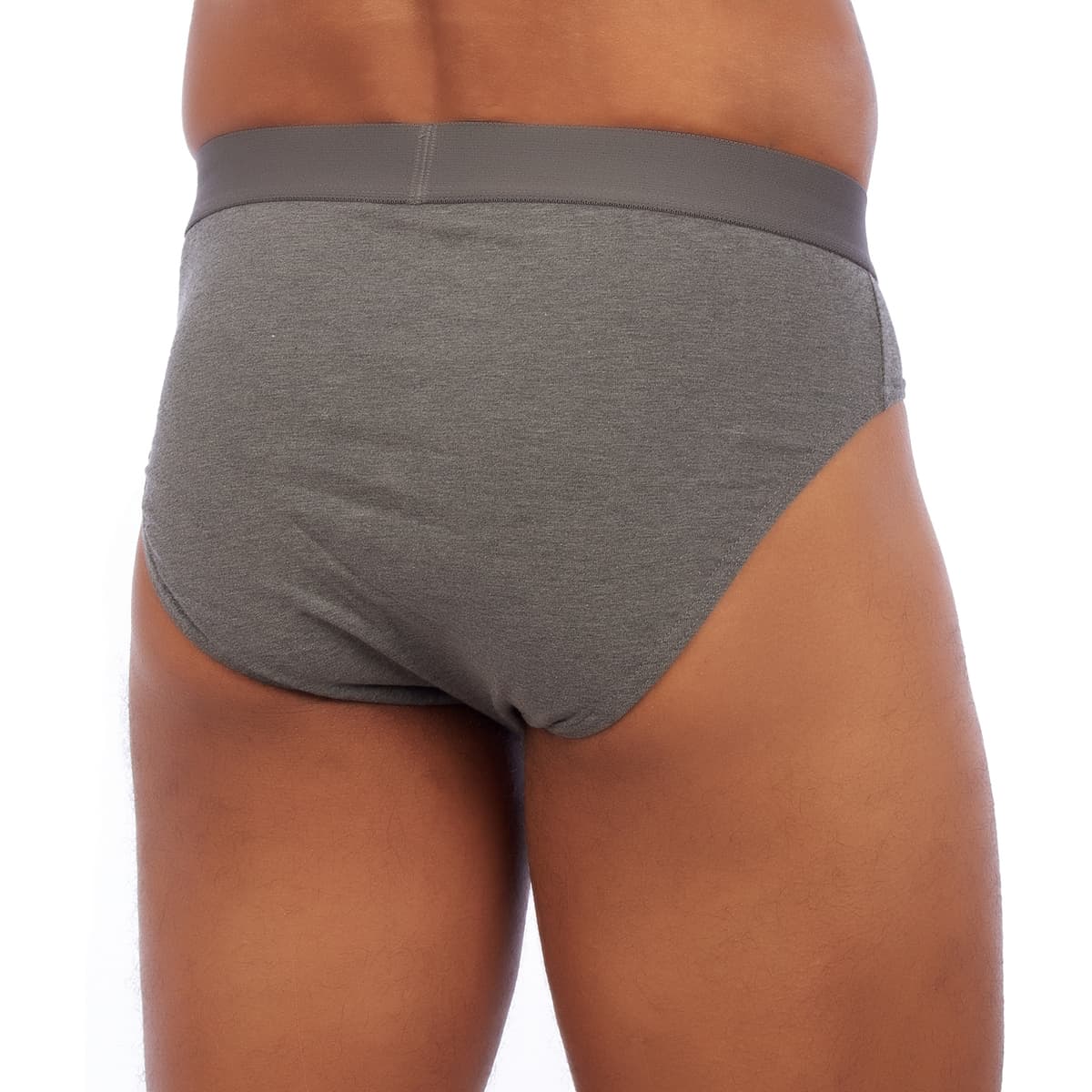 Men's Boxer Briefs Kisses And Love Gray