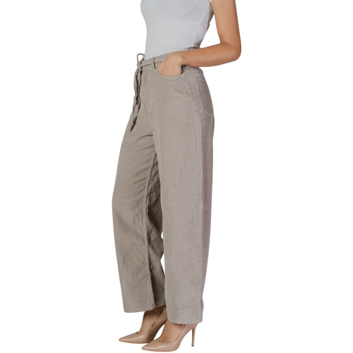 Women's Pants Only Beige