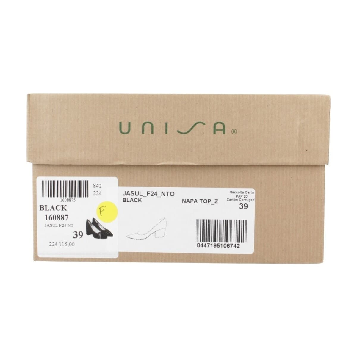 Women's Derby Shoes Unisa Black