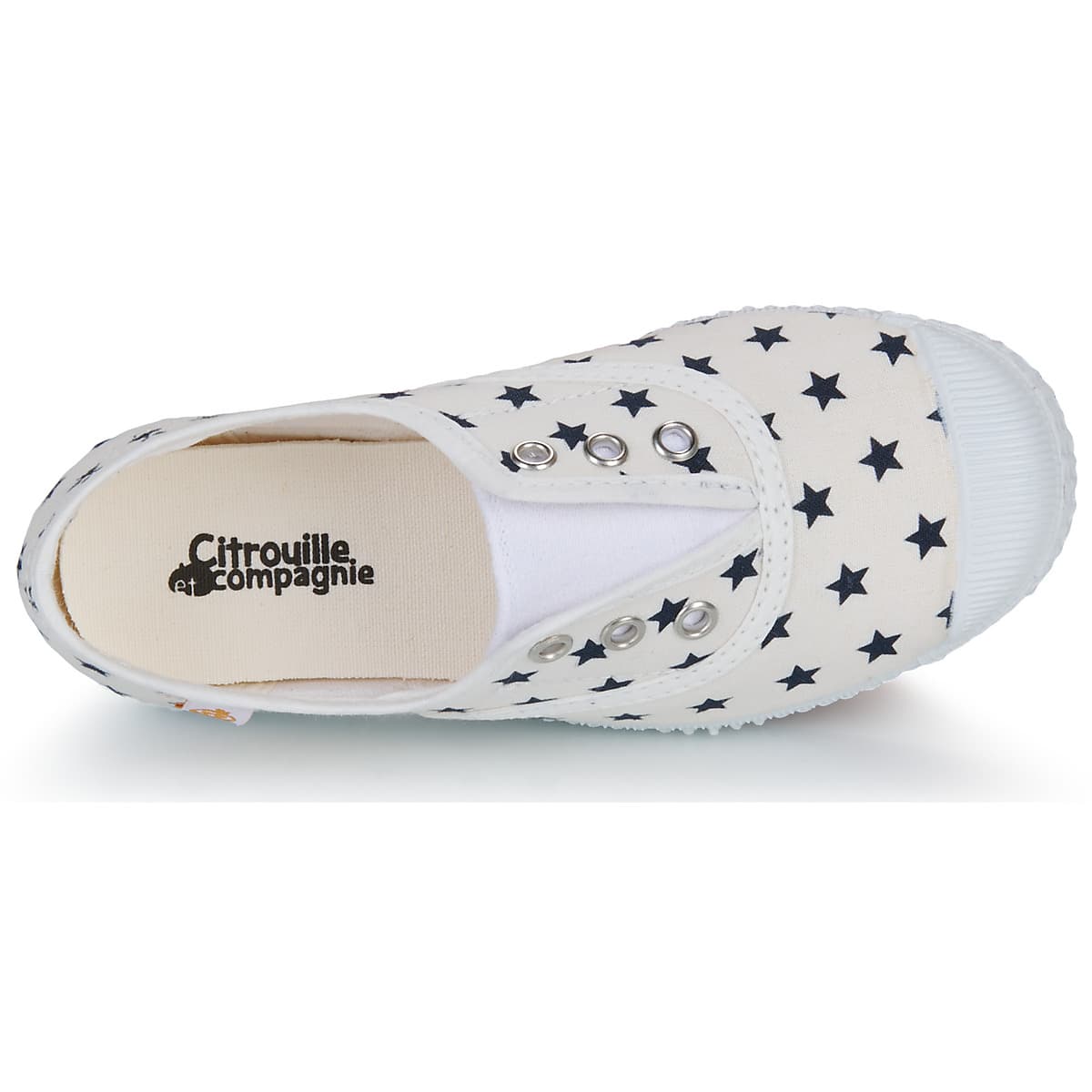 Boys' Sneakers Citrouille et Compagnie White
