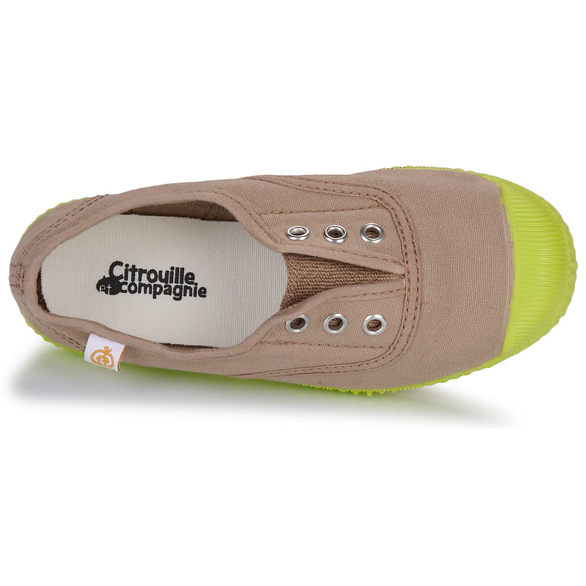 Boys' Sneakers Citrouille et Compagnie Beige