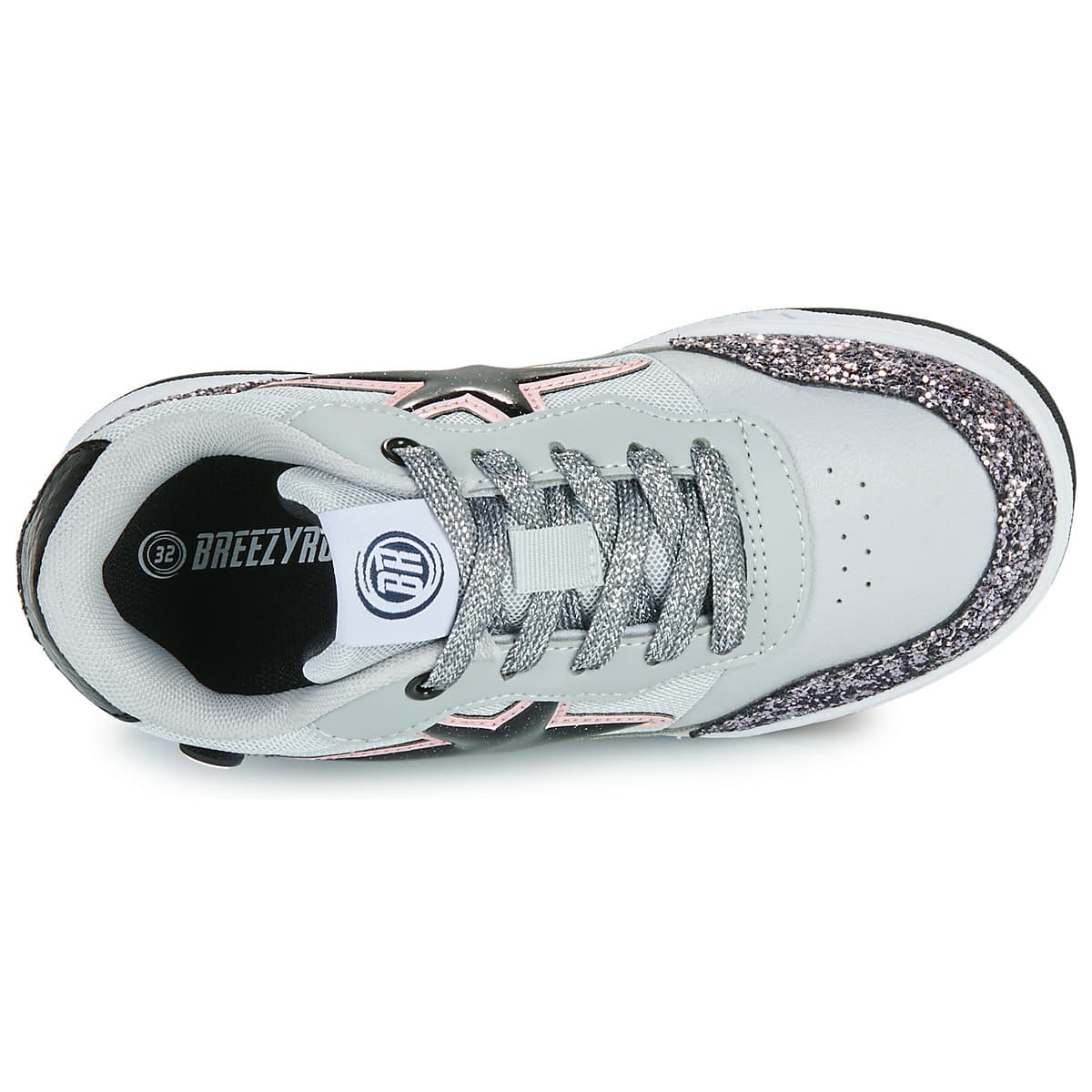 Girls' Sneakers Breezy Rollers Silver