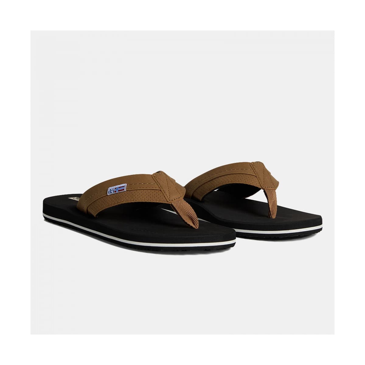 Men's Flip Flops Napapijri Brown