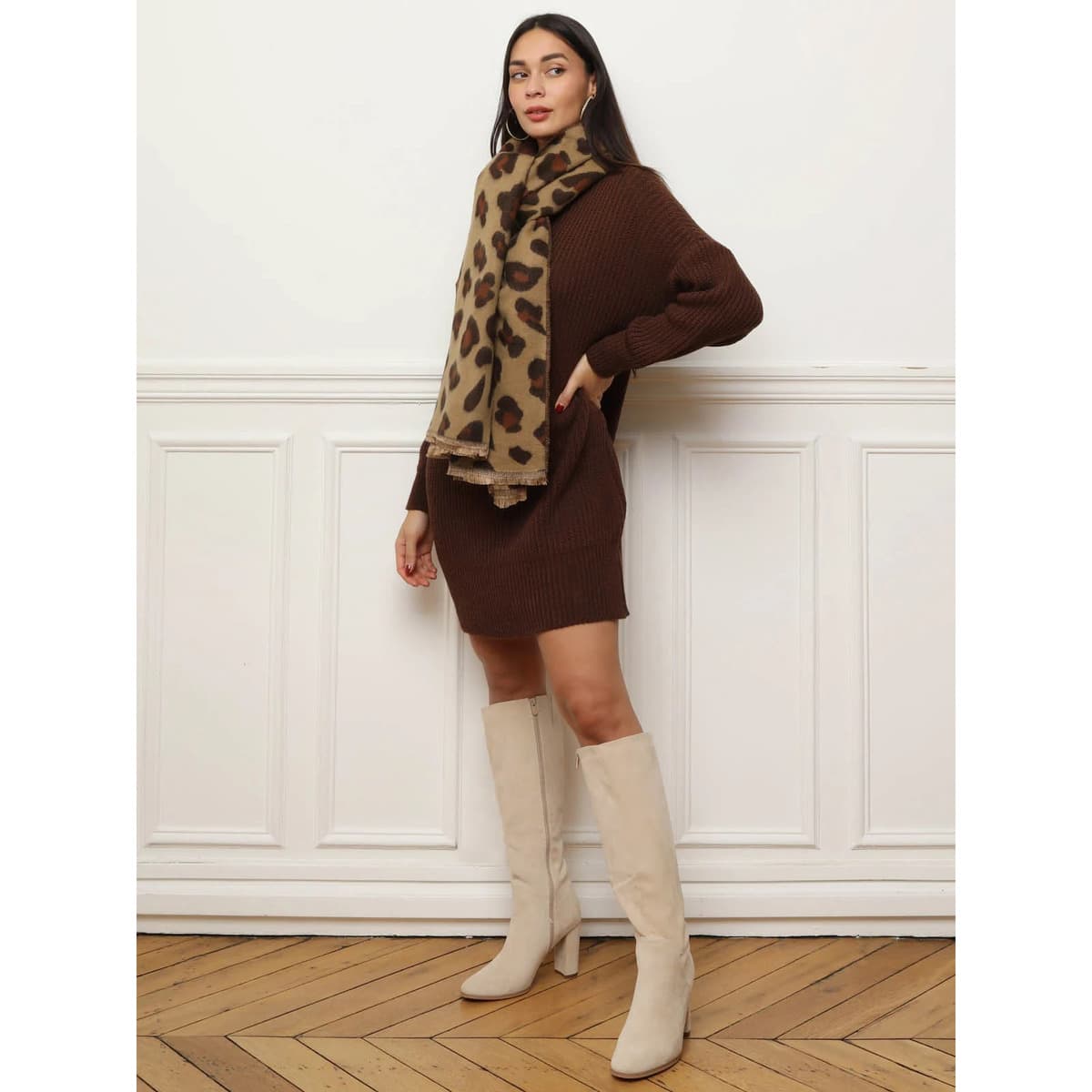 Women's Scarves La Modeuse Beige