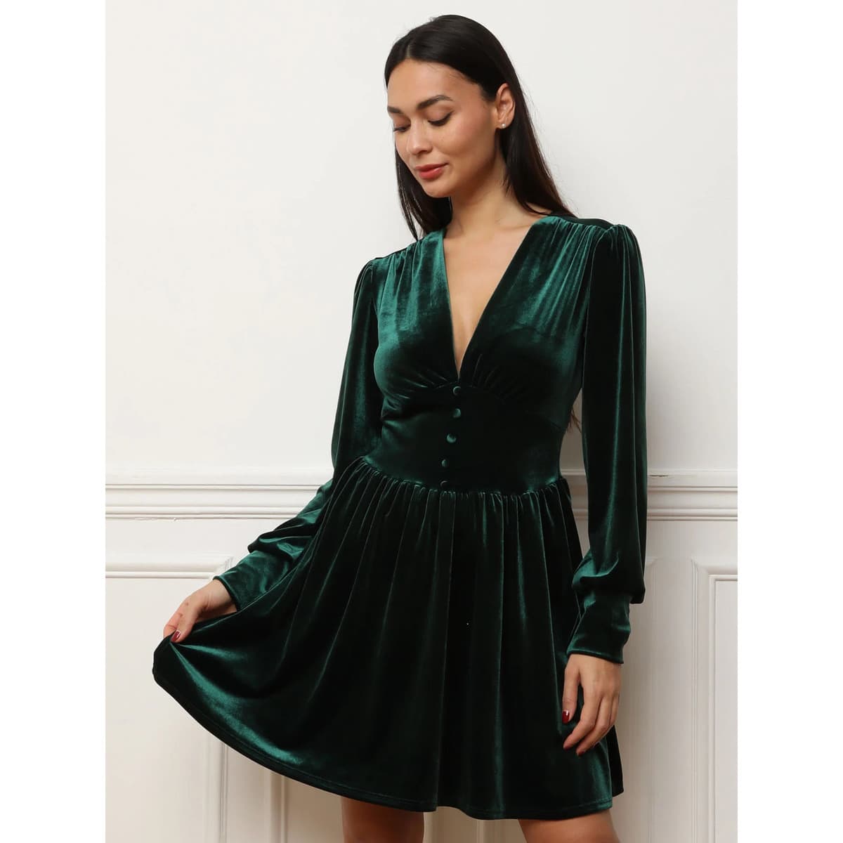 Women's Dresses La Modeuse Green