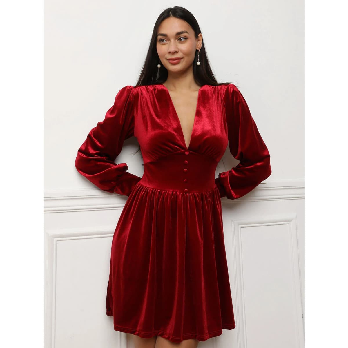 Women's Dresses La Modeuse Red