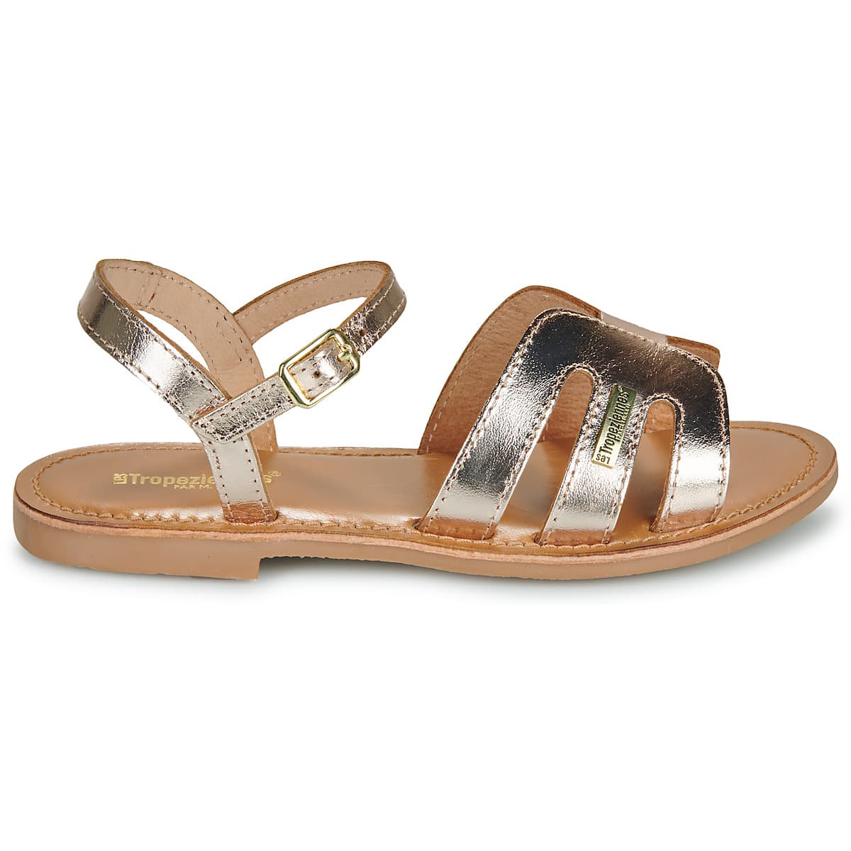 Girls' Sandals Les Tropeziennes par M.Belarbi Gold