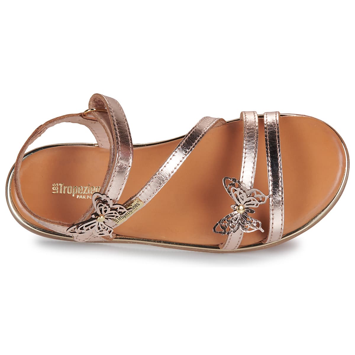 Girls' Sandals Les Tropeziennes par M.Belarbi Gold