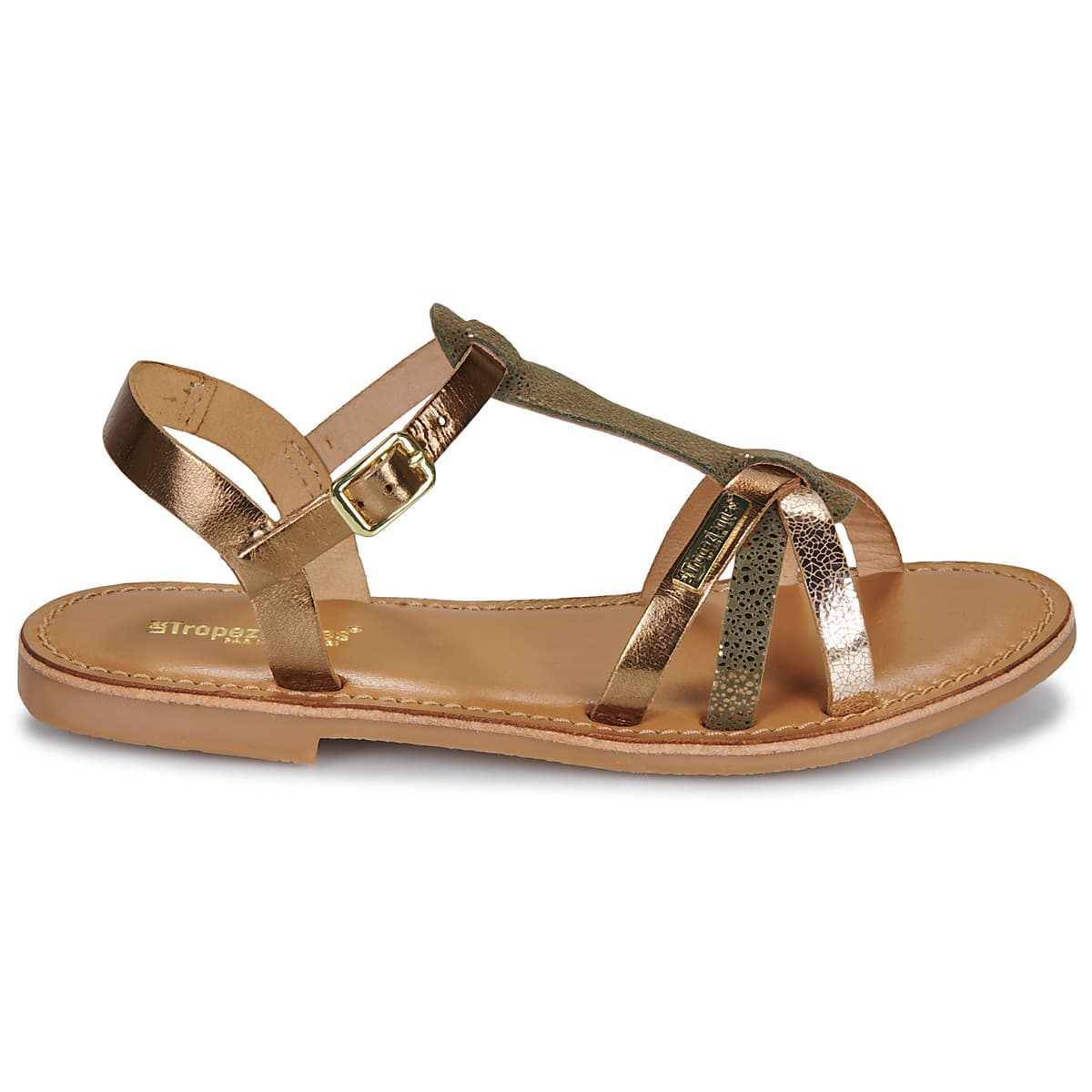 Girls' Sandals Les Tropeziennes par M.Belarbi Gold