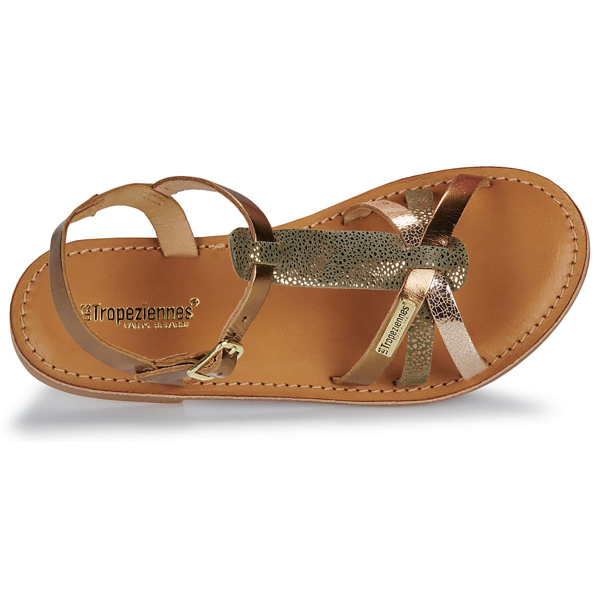 Girls' Sandals Les Tropeziennes par M.Belarbi Gold