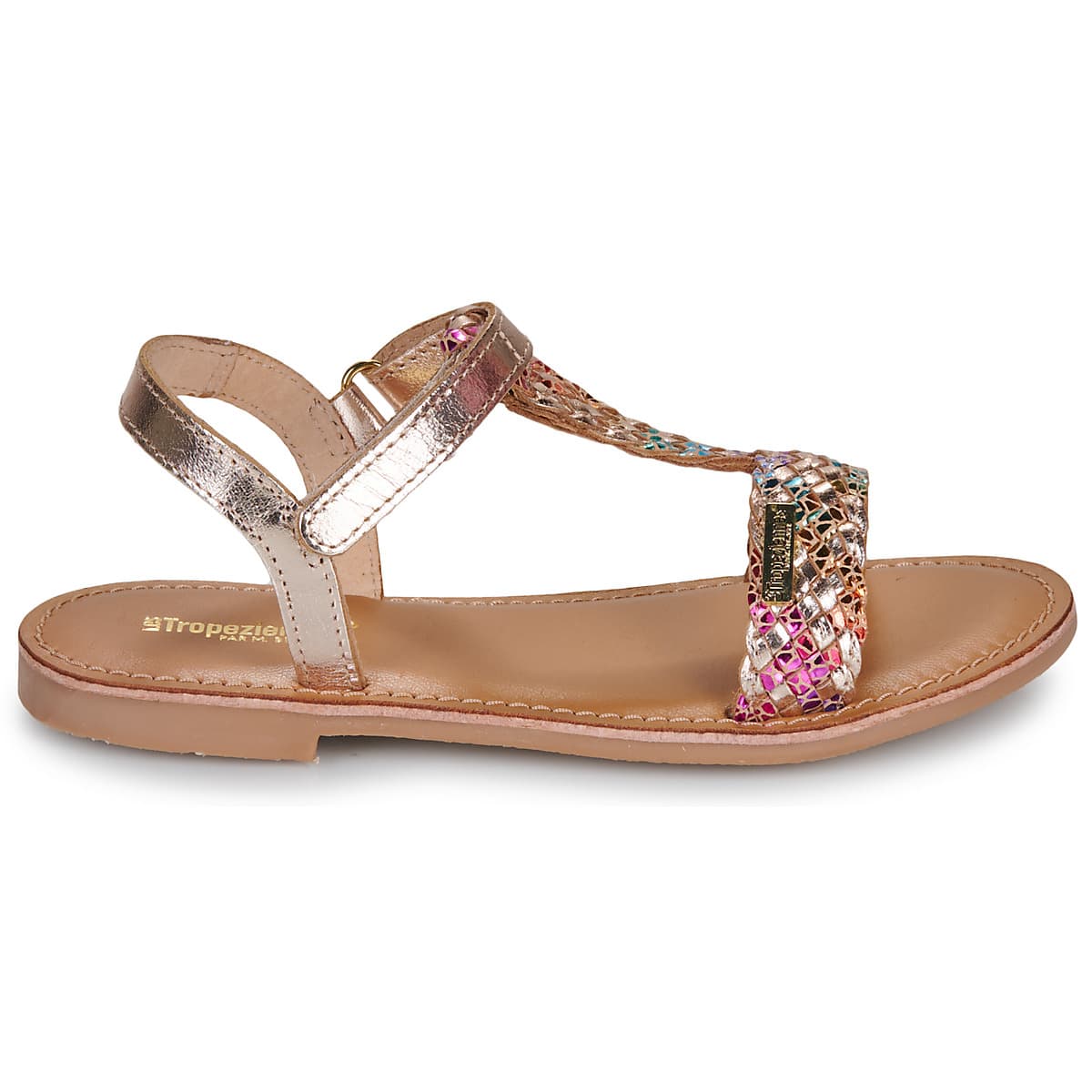 Girls' Sandals Les Tropeziennes par M.Belarbi Gold