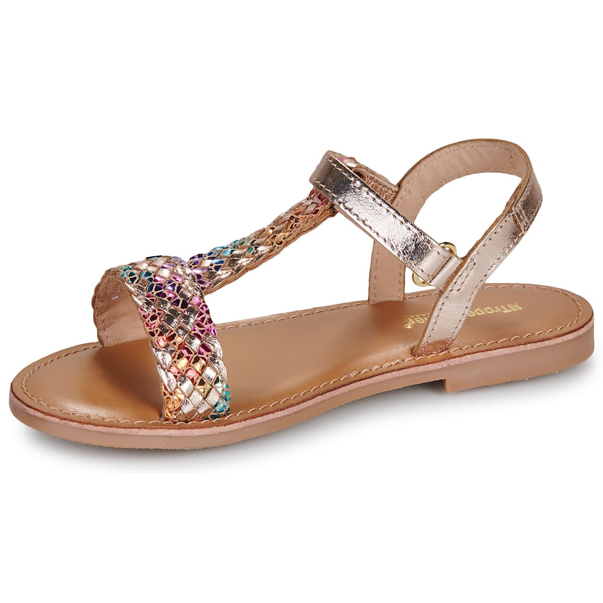 Girls' Sandals Les Tropeziennes par M.Belarbi Gold