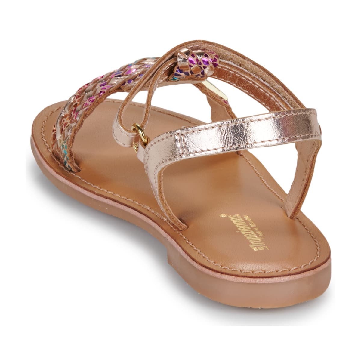 Girls' Sandals Les Tropeziennes par M.Belarbi Gold