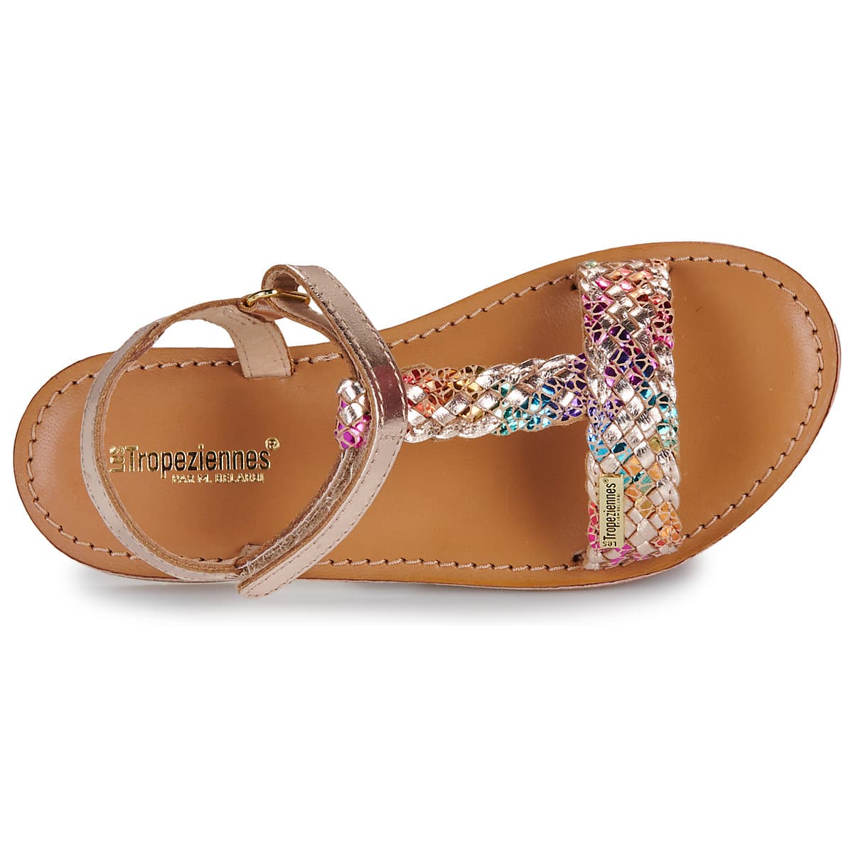 Girls' Sandals Les Tropeziennes par M.Belarbi Gold