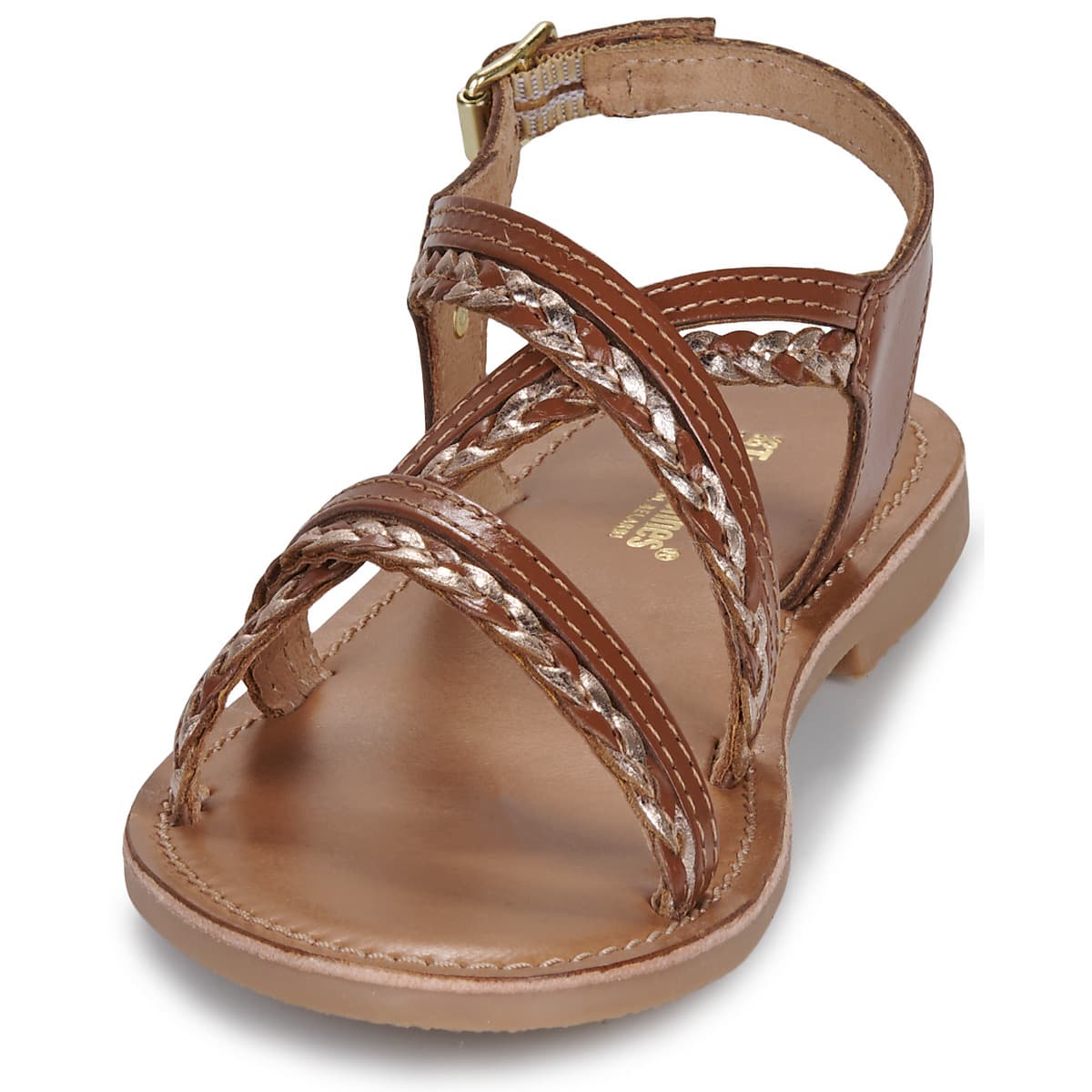 Girls' Sandals Les Tropeziennes par M.Belarbi Brown