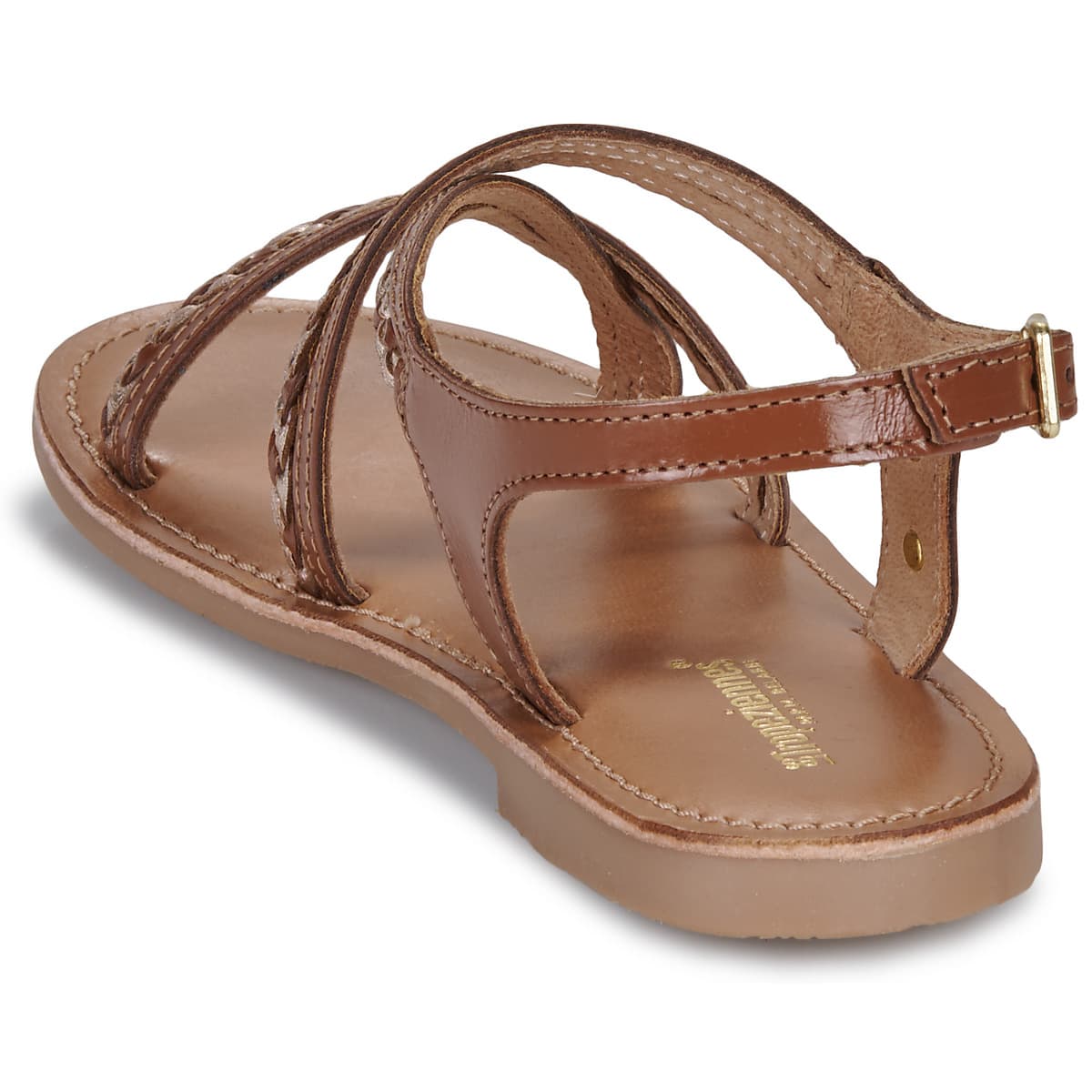 Girls' Sandals Les Tropeziennes par M.Belarbi Brown