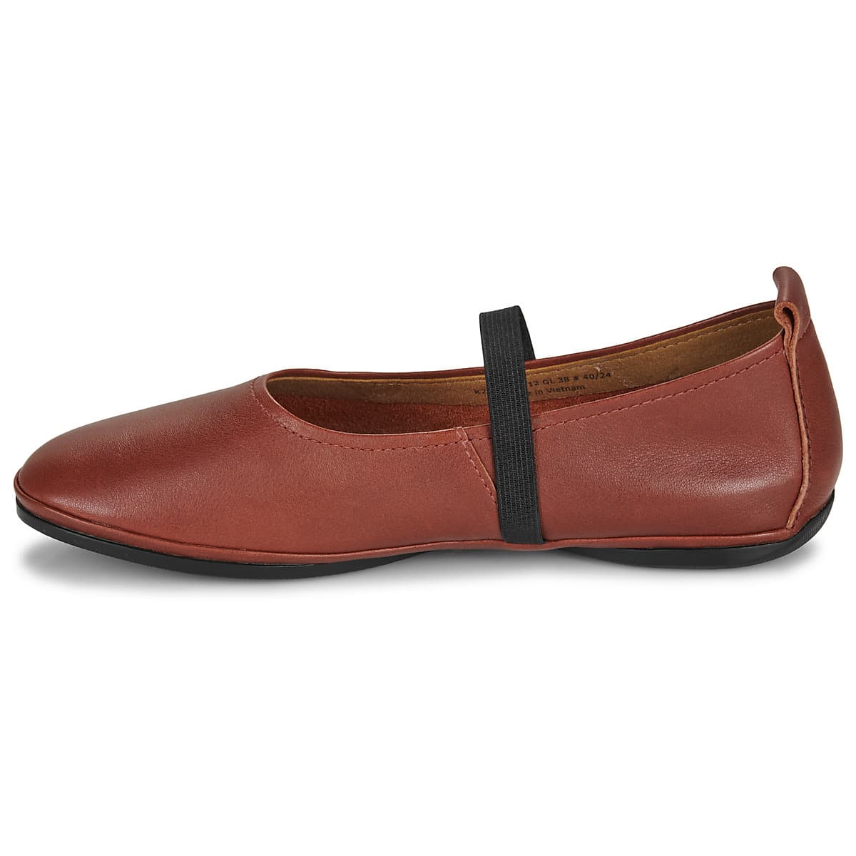 Women's Ballet Flats Camper Brown