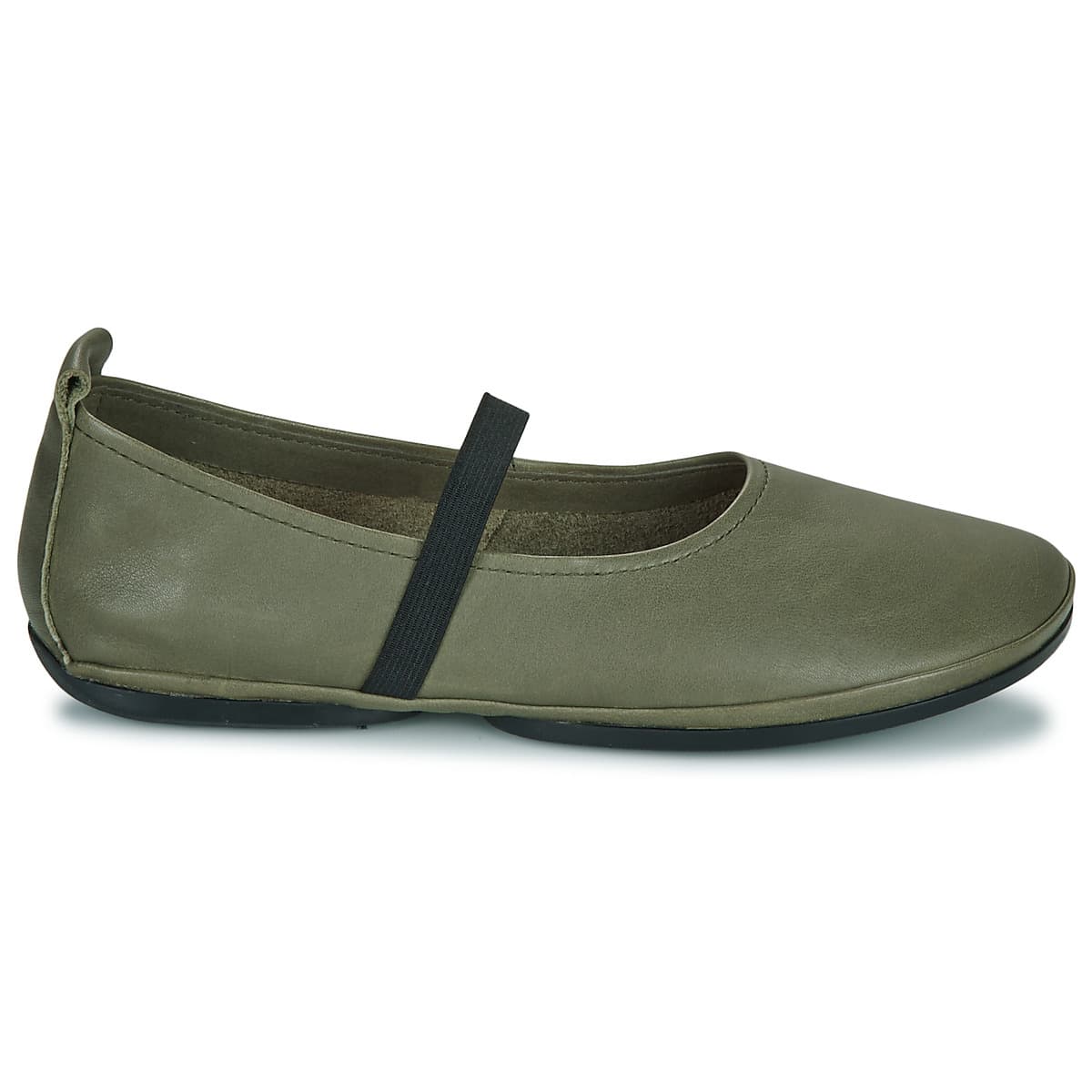 Women's Ballet Flats Camper Khaki