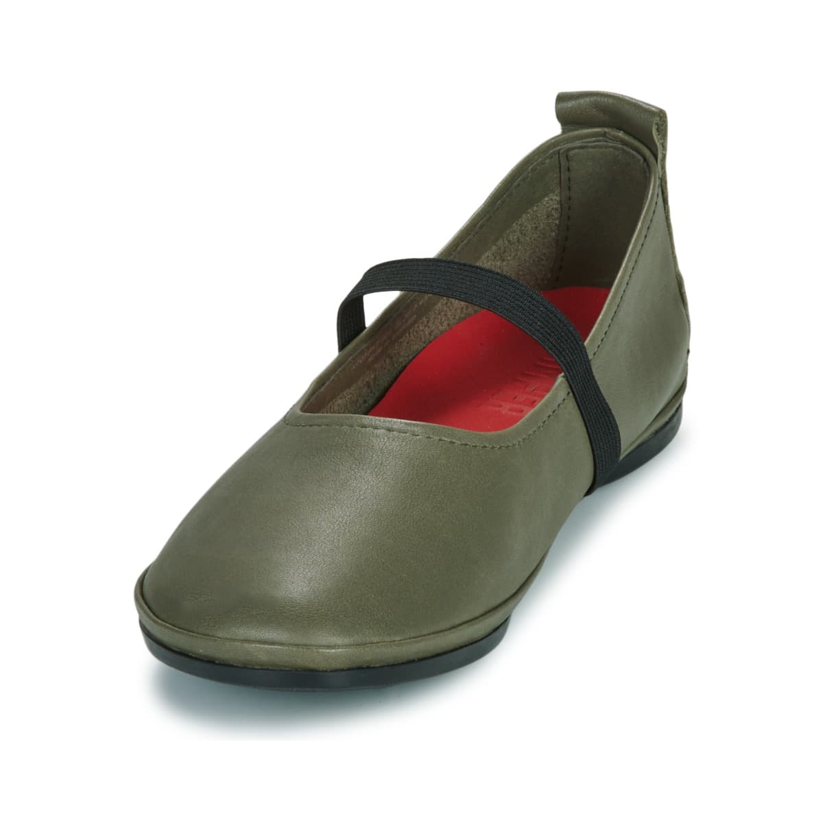 Women's Ballet Flats Camper Khaki