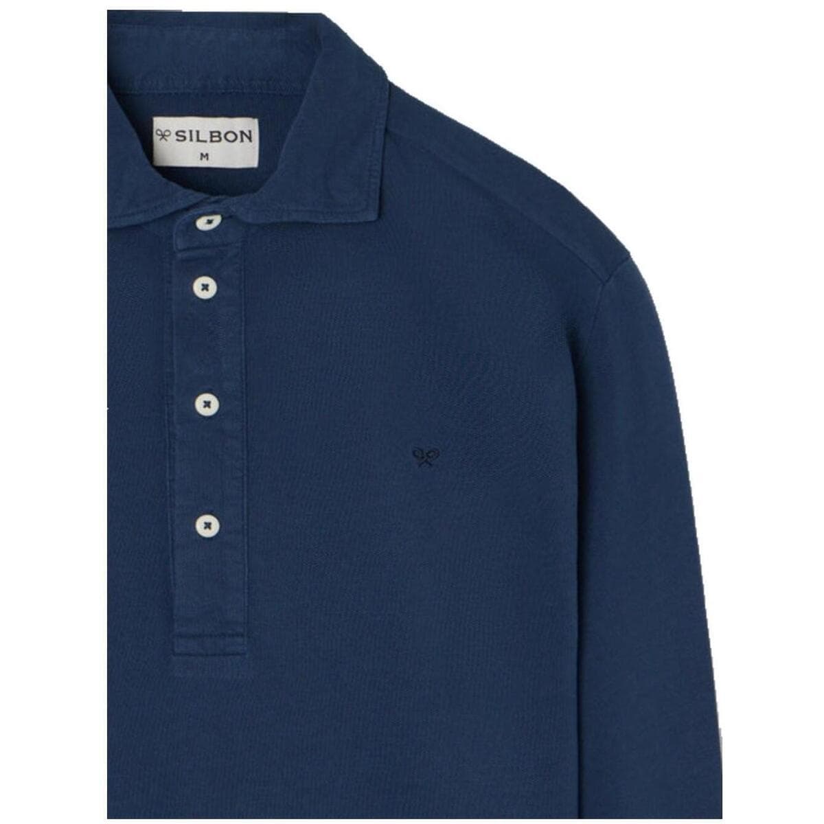 Men's Polo Shirts Silbon Blue