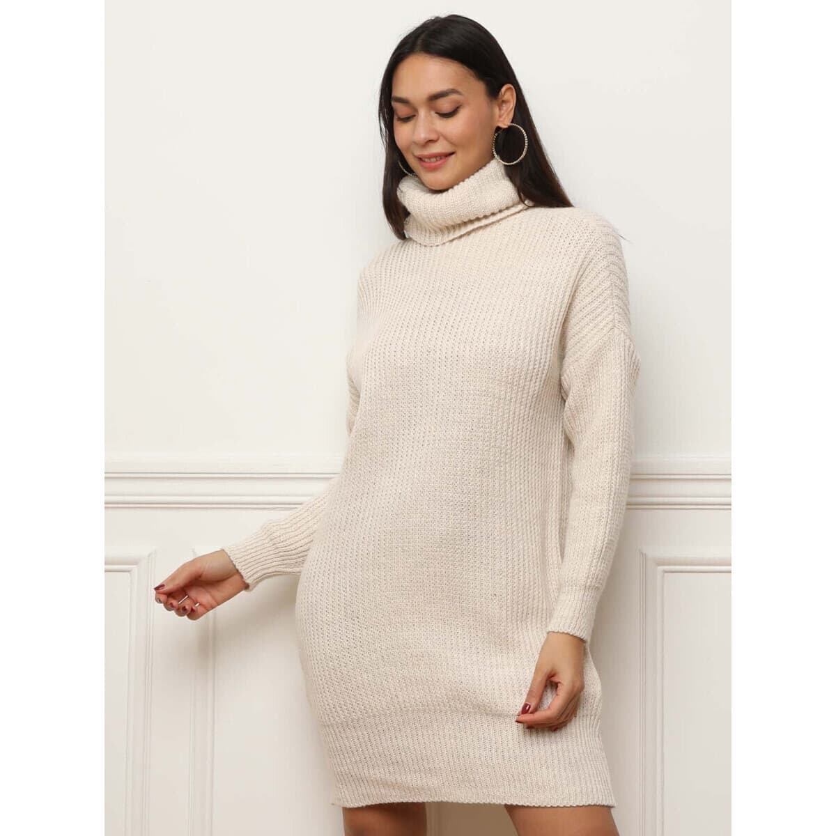 Women's Dresses La Modeuse Beige