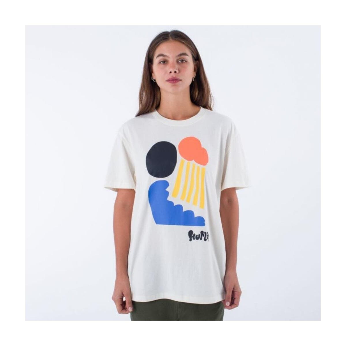 Women's T-Shirts Hurley White