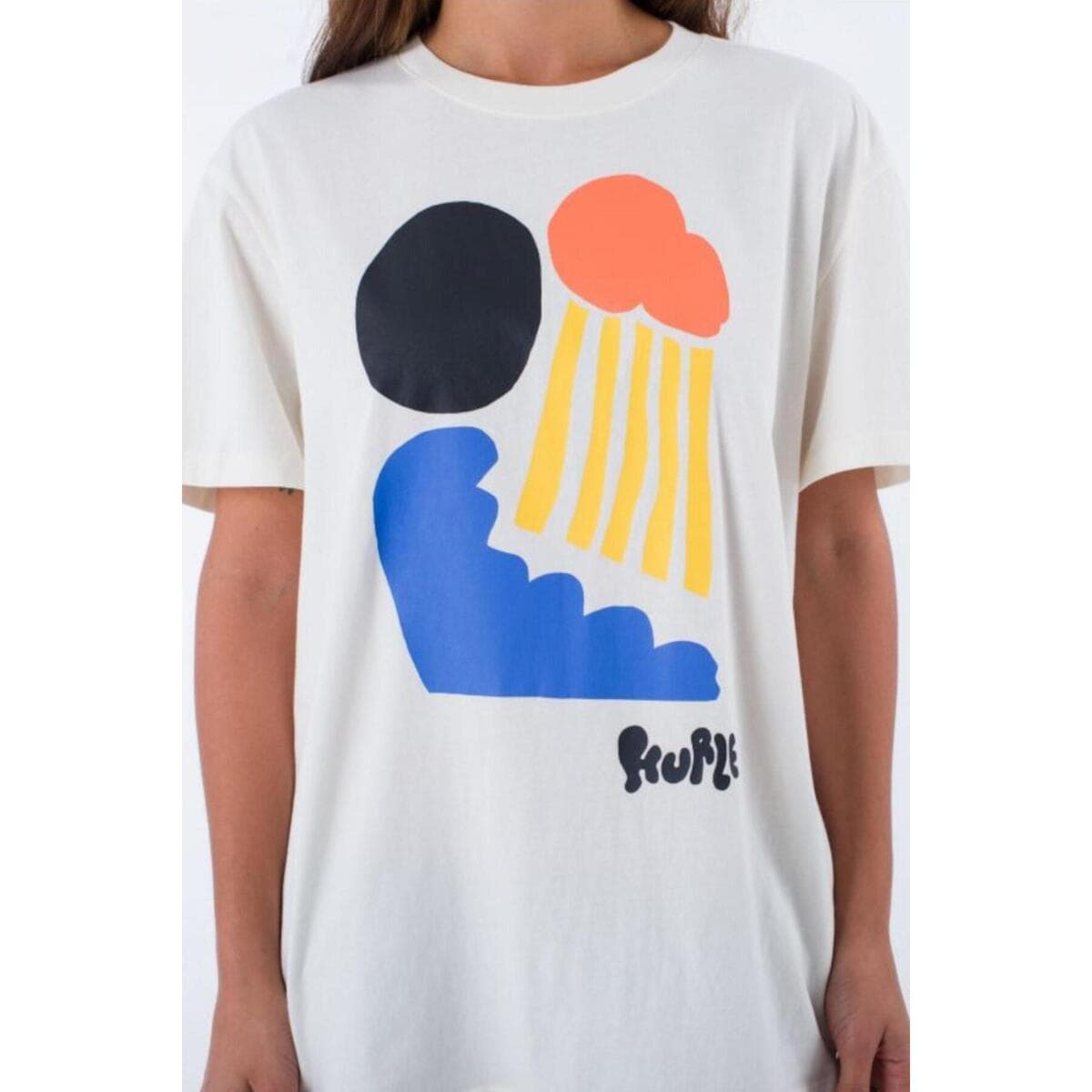 Women's T-Shirts Hurley White