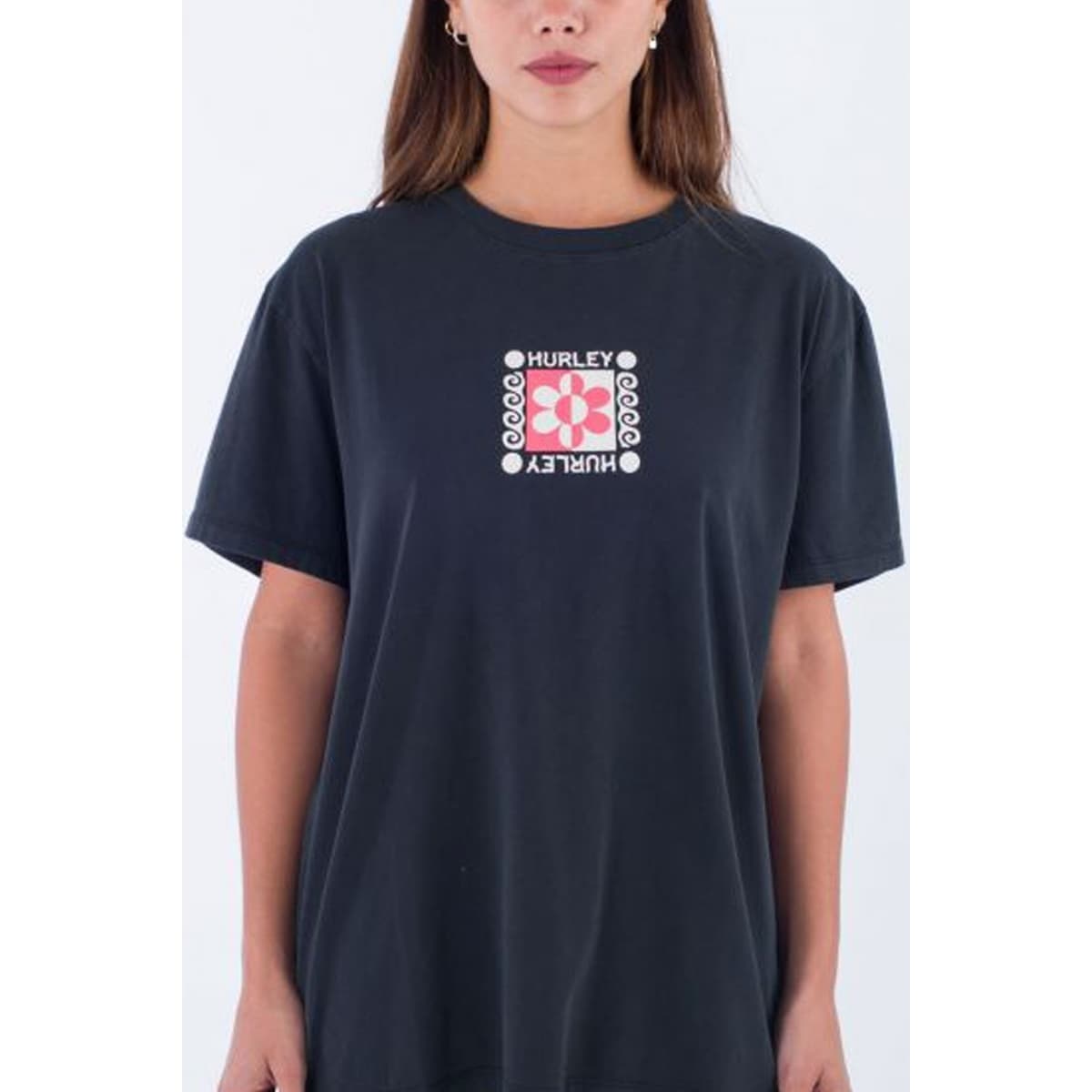 Women's T-Shirts Hurley Black