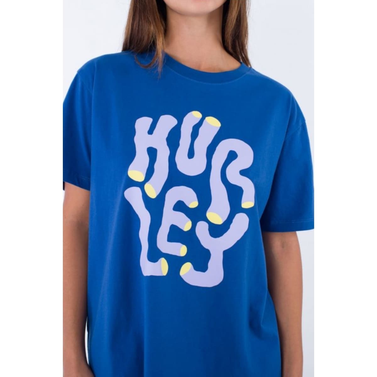 Women's T-Shirts Hurley Blue