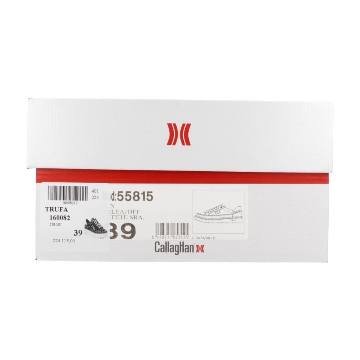 Women's Sneakers CallagHan Brown