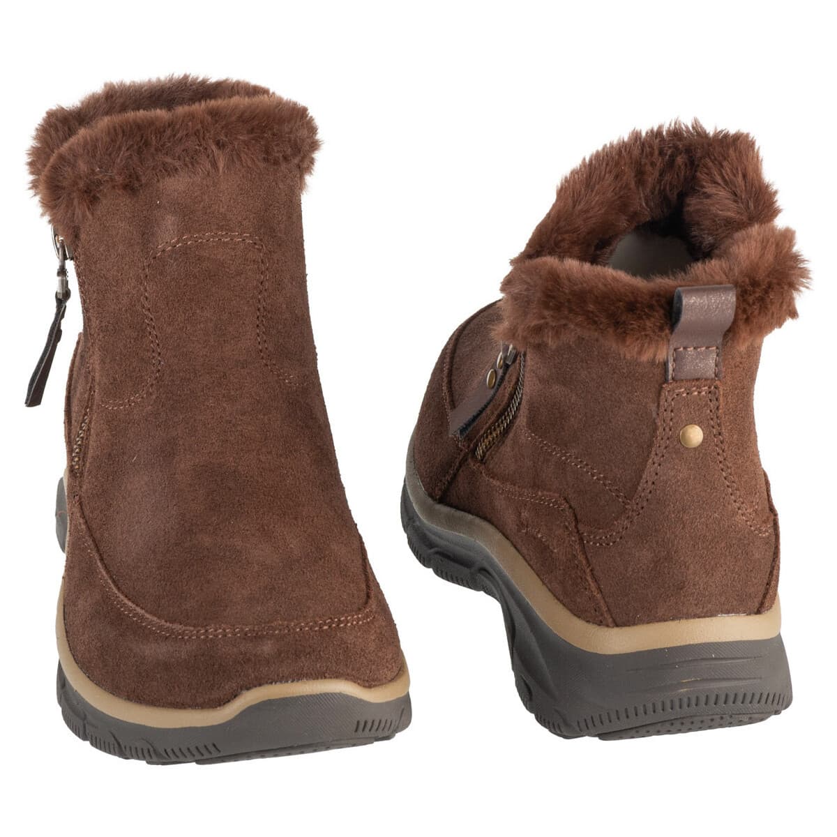 Women's Boots Skechers Brown