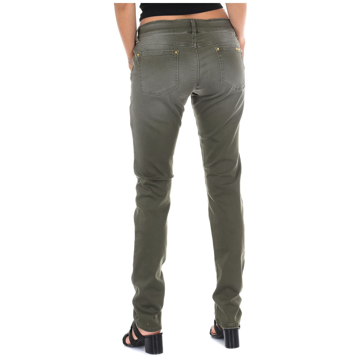 Women's Jeans Met Khaki