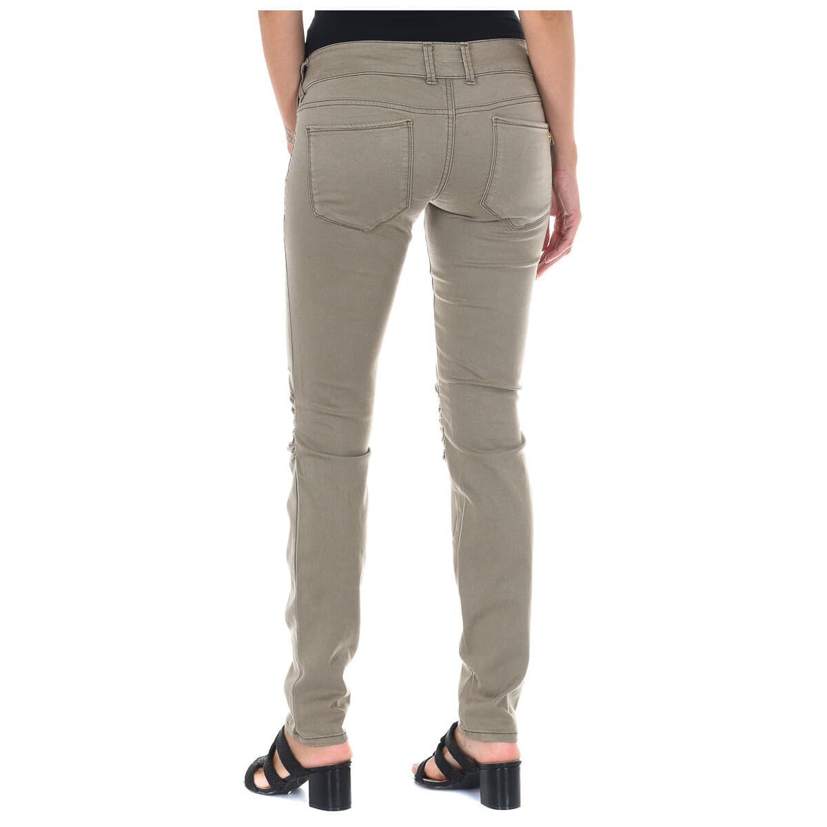 Women's Pants Met Khaki