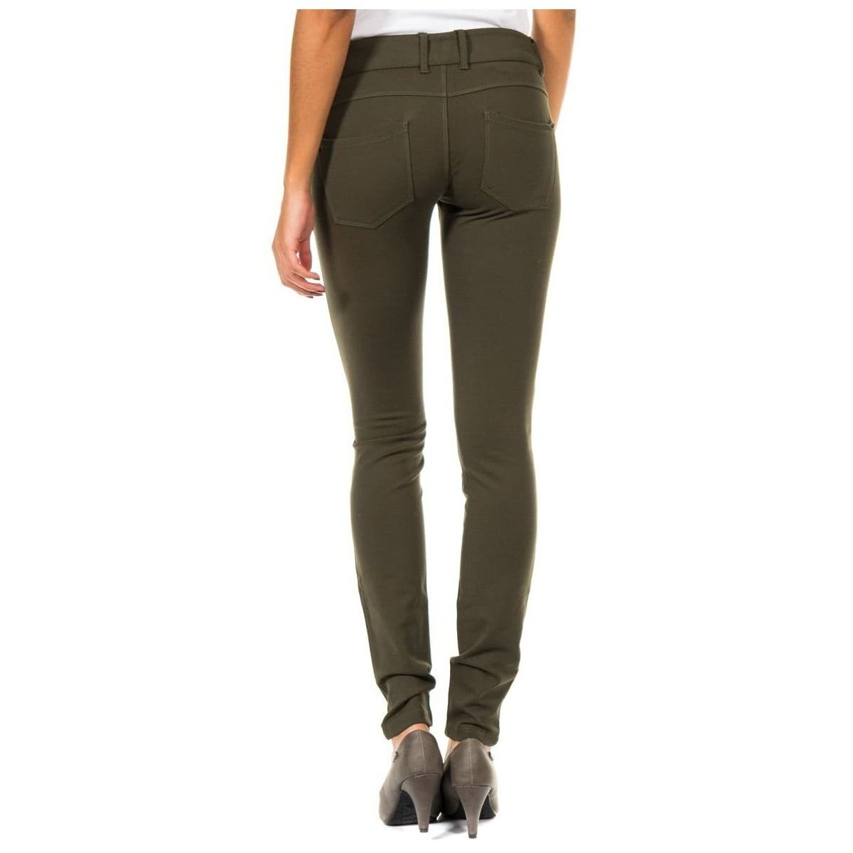 Women's Tights Met Khaki