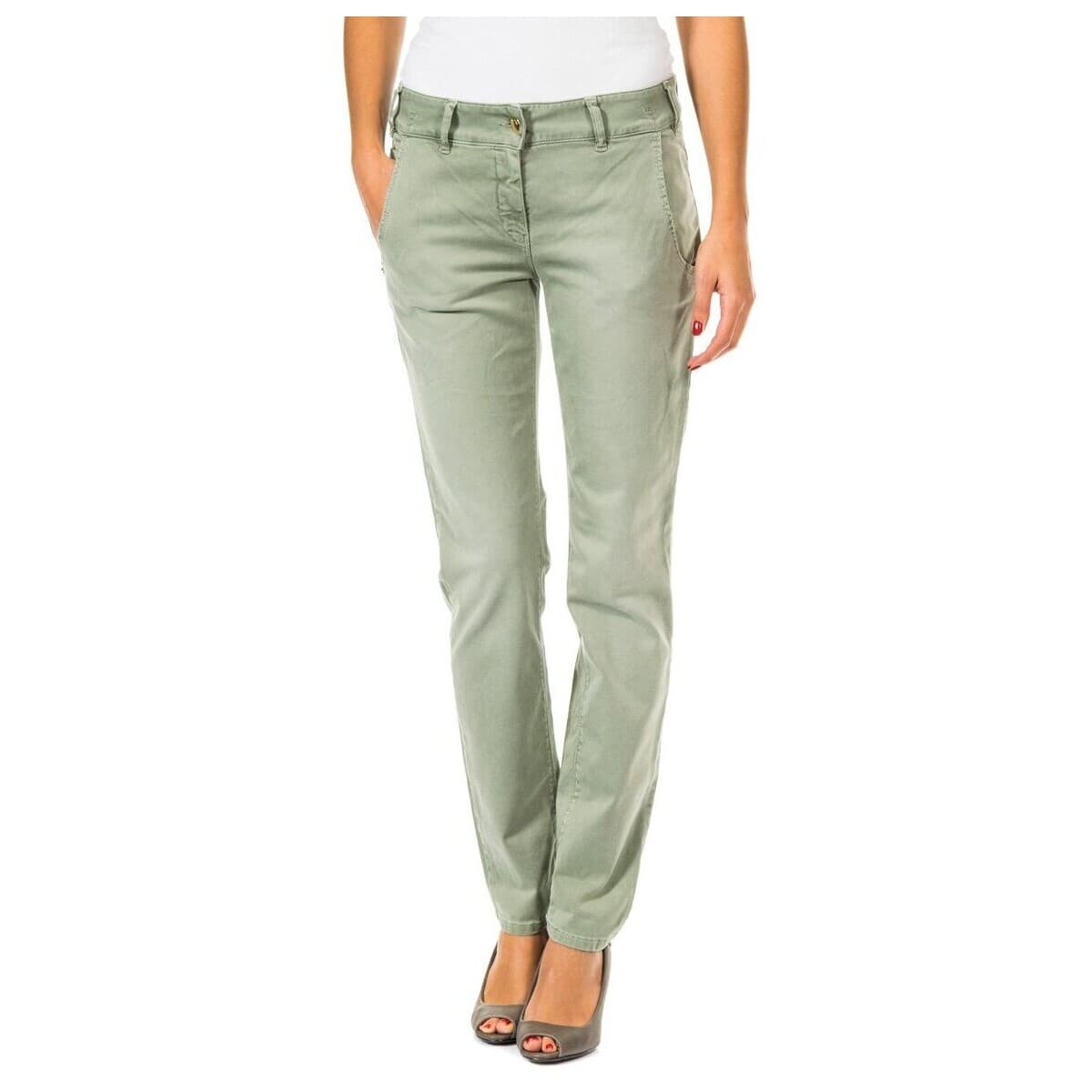 Women's Pants Met Khaki