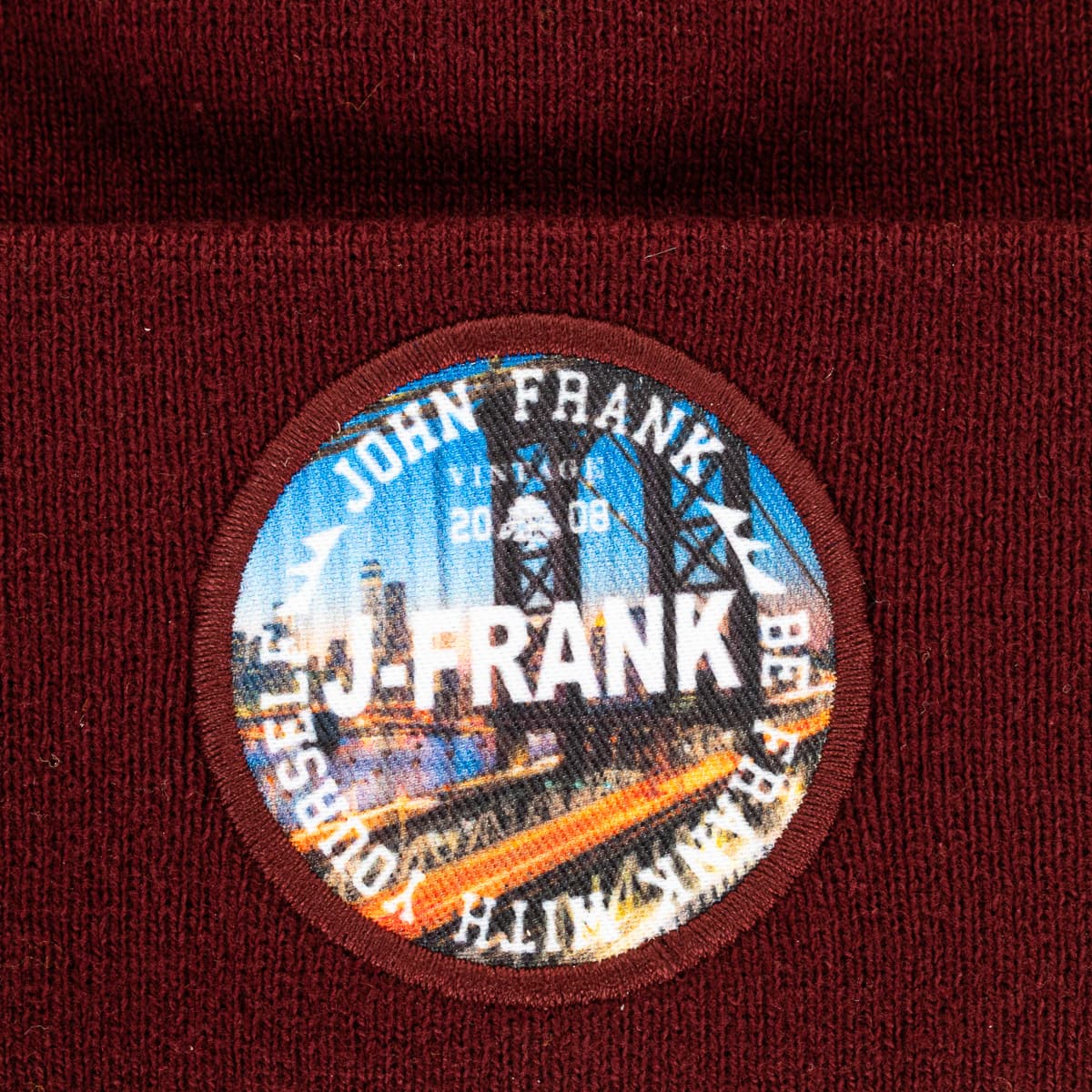 Men's Beanies John Frank Bordeaux