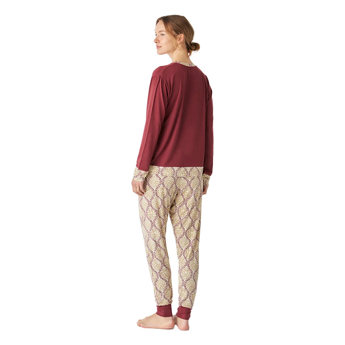 Women's Pajamas J&j Brothers Bordeaux