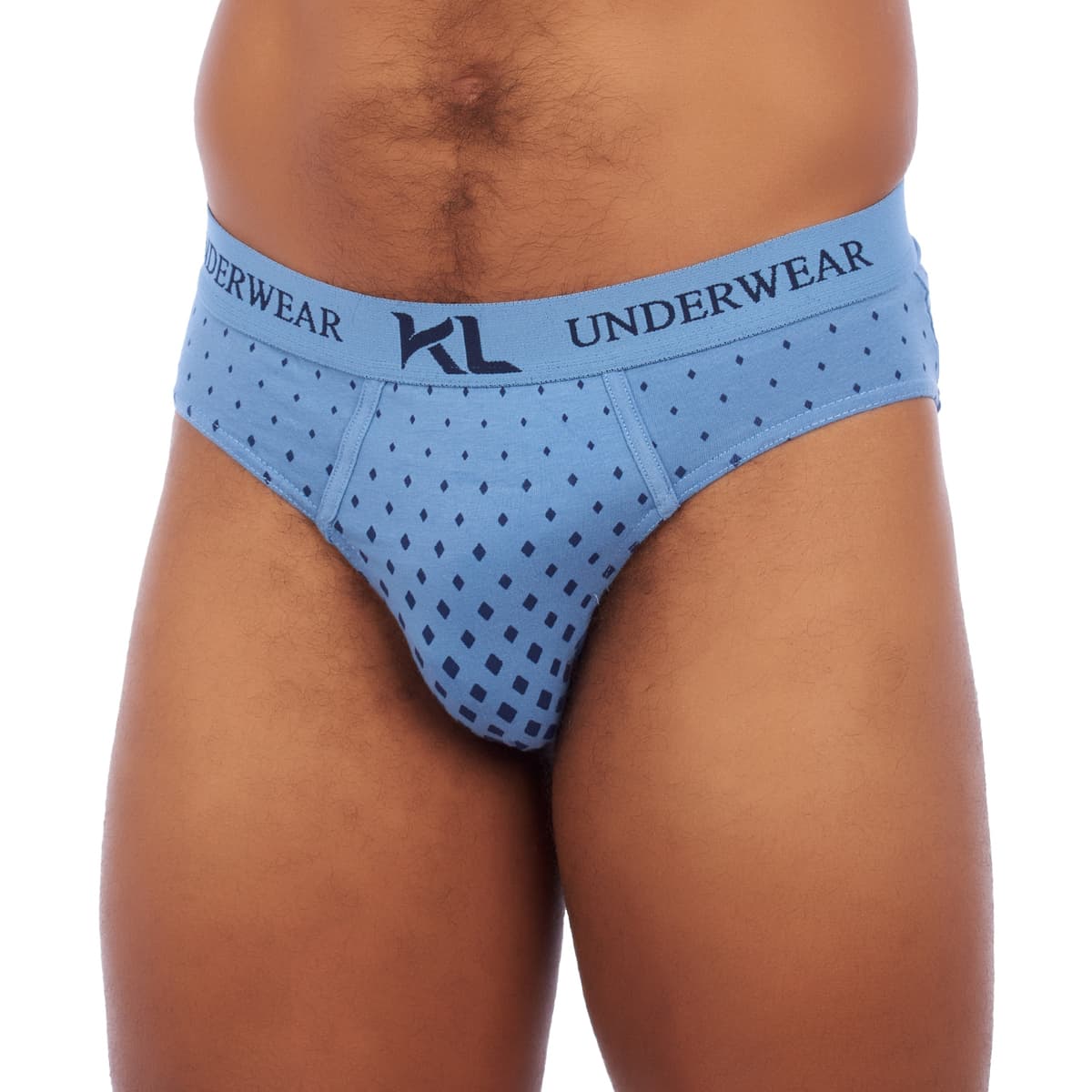 Men's Boxer Briefs Kisses And Love Blue