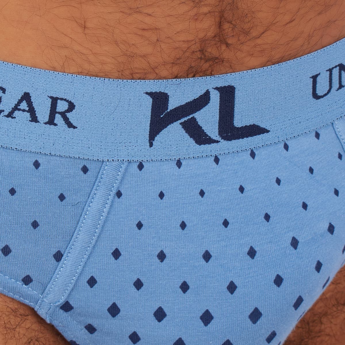 Men's Boxer Briefs Kisses And Love Blue