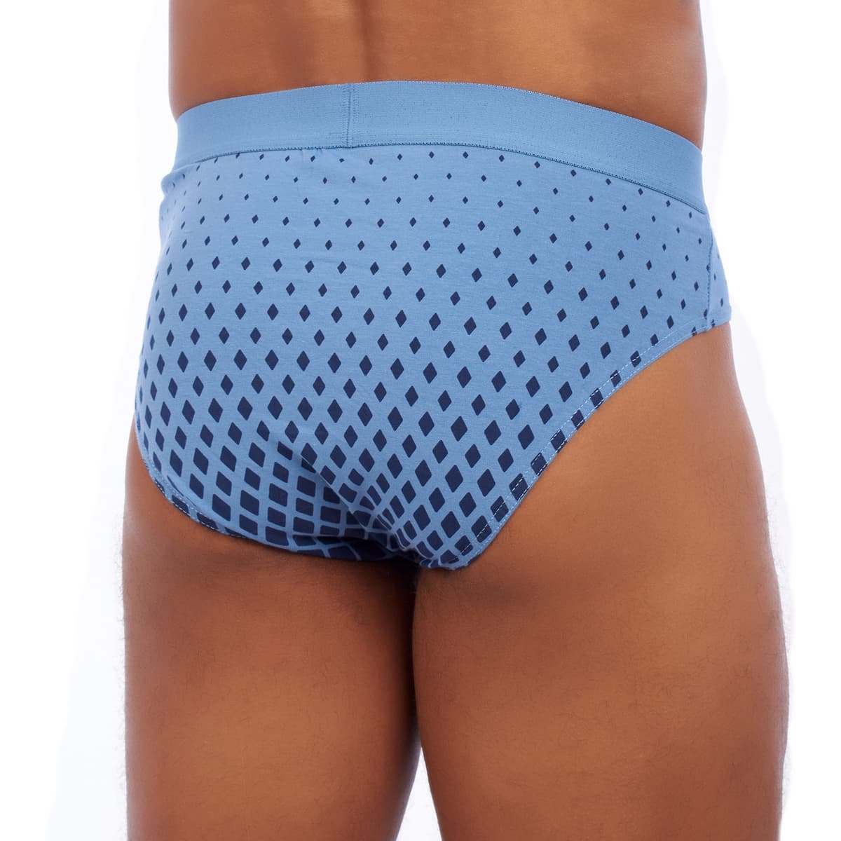 Men's Boxer Briefs Kisses And Love Blue