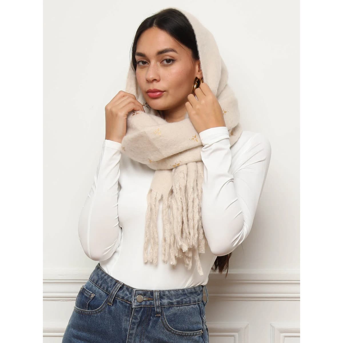 Women's Scarves La Modeuse Beige