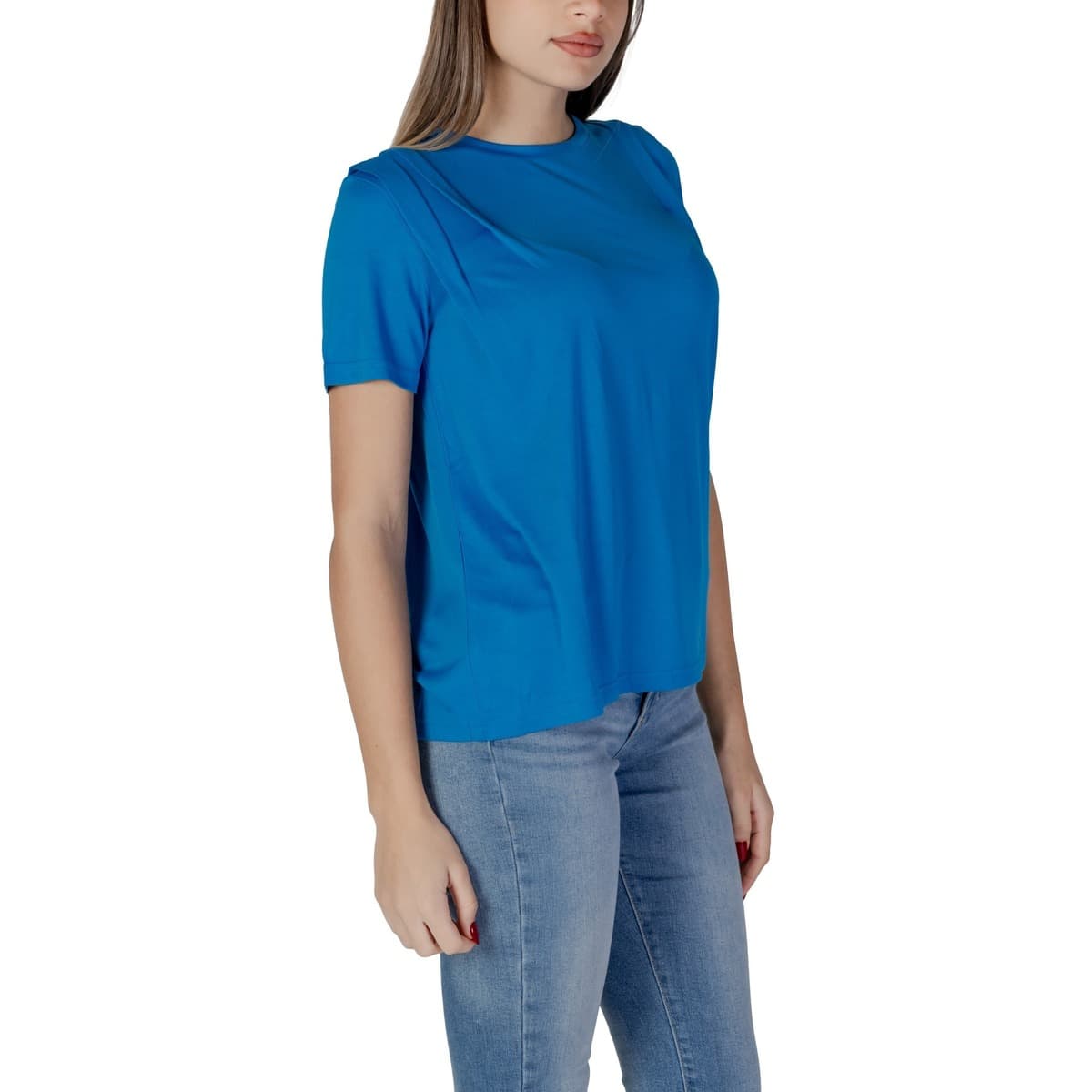 Women's T-Shirts B.young Blue