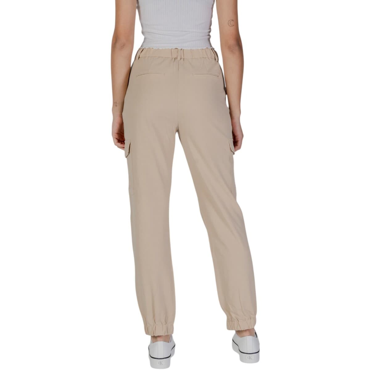 Women's Pants B.young Beige