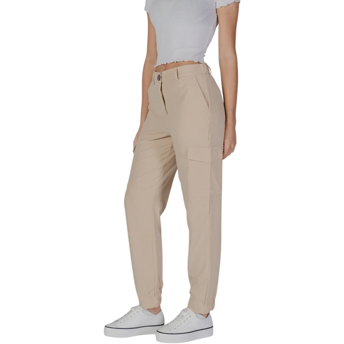 Women's Pants B.young Beige