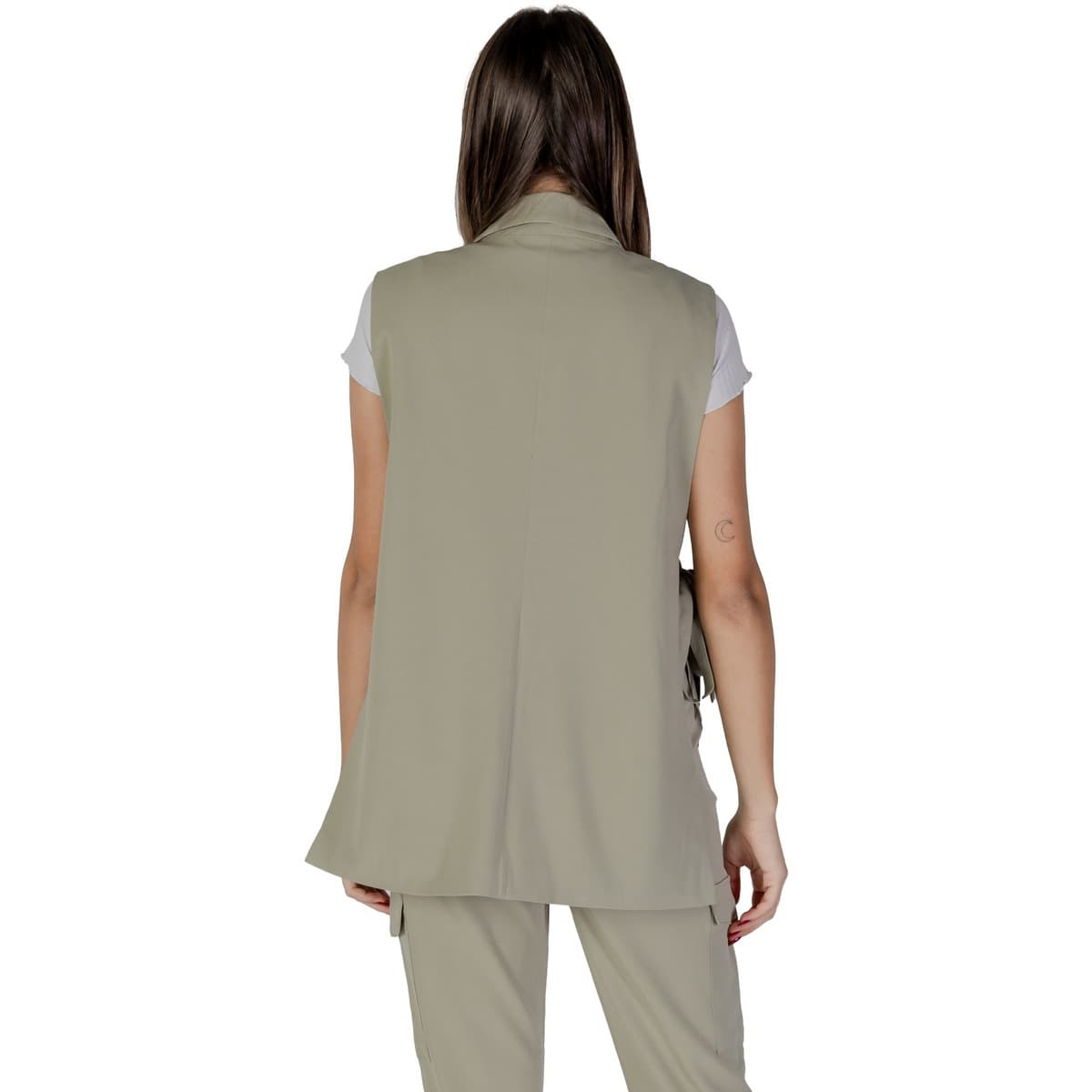 Women's Vests B.young Green