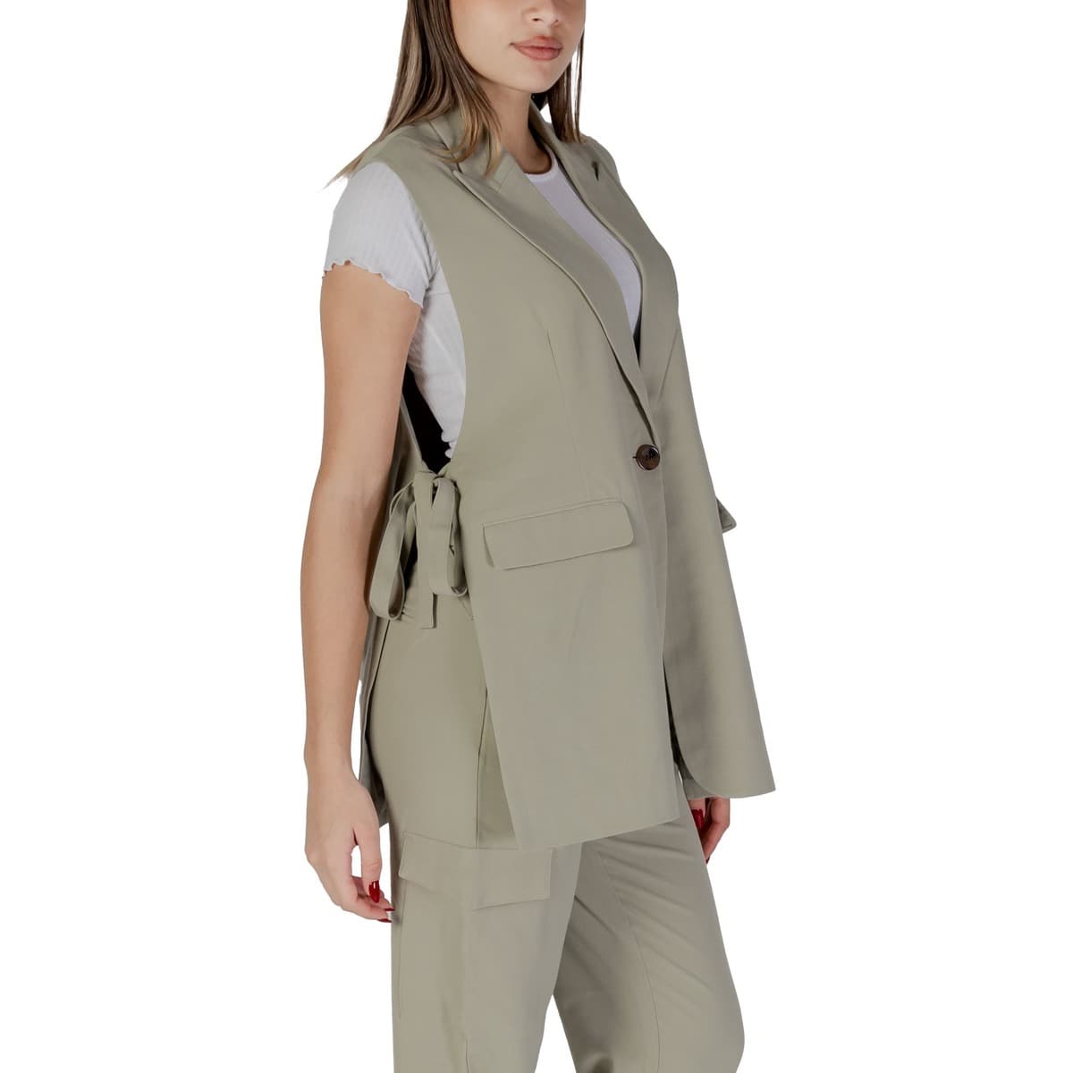 Women's Vests B.young Green