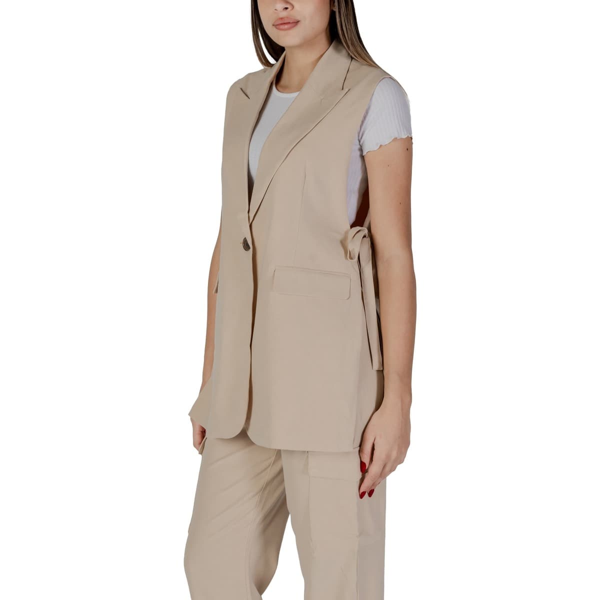 Women's Vests B.young Beige