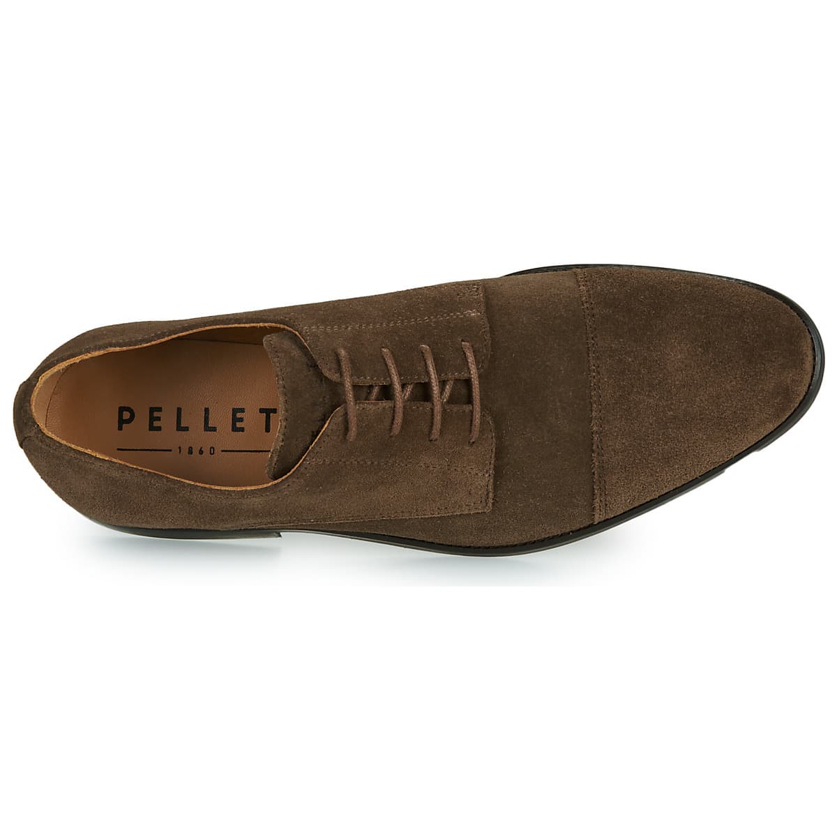 Men's Derby Shoes Pellet Brown