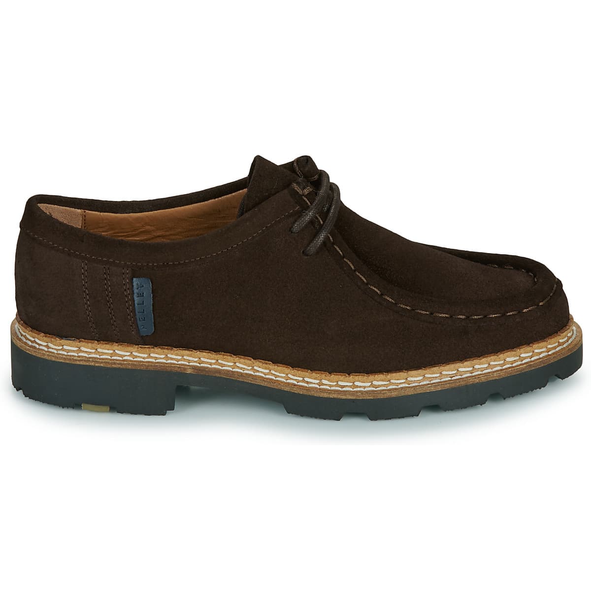 Women's Derby Shoes Pellet Brown