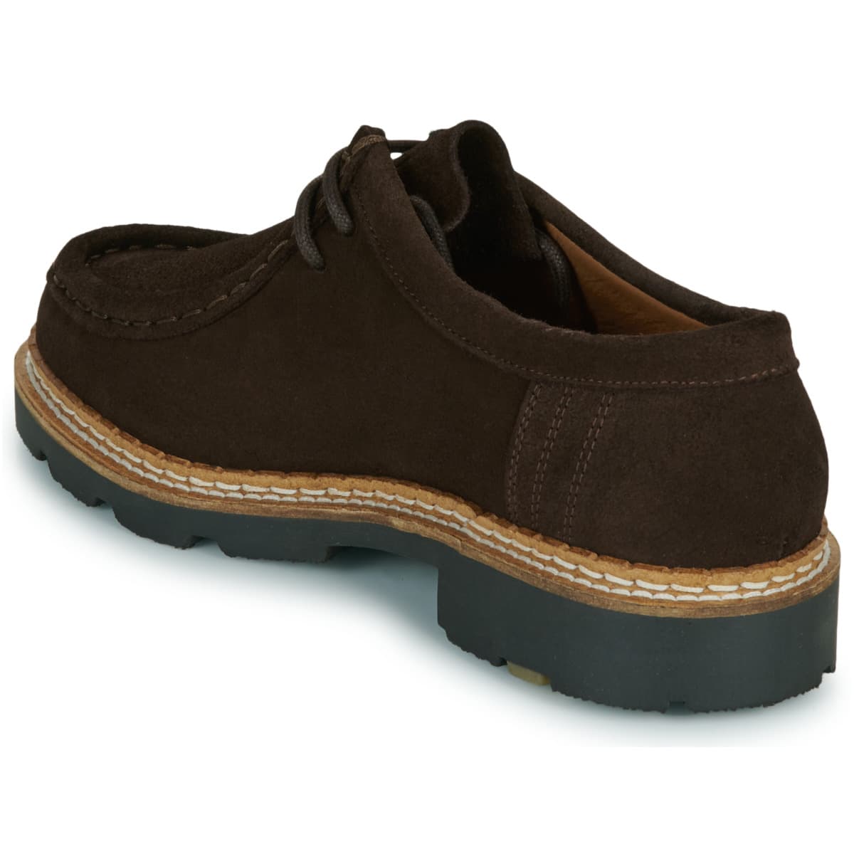 Women's Derby Shoes Pellet Brown